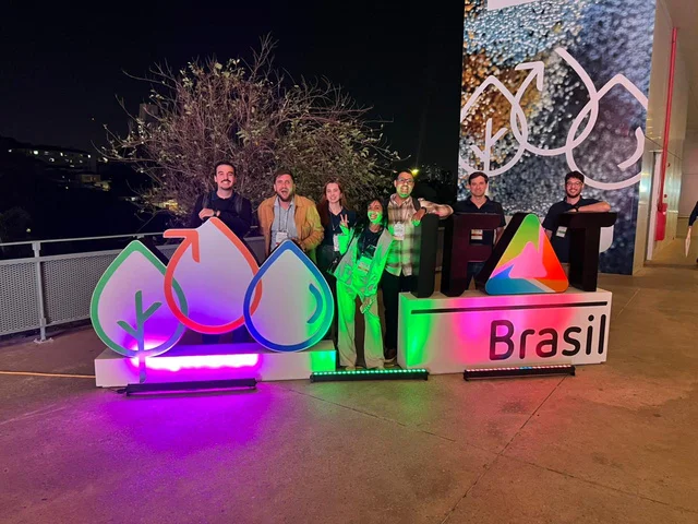 Estande Brasil em evento internacional